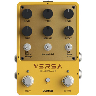 DONNER Yellow Fall II ディレイ リバーブ エフェクター 箱ボロアウトレット