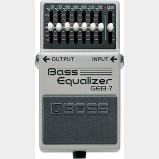 BOSS GEB-7 Bass Equalizer【ベース用イコライザー】【デジマート限定 送料無料+9V電池さらに1つサービス!】