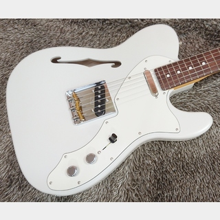 Fender  Made in Japan Limited Kusumi Color Telecaster Thinline, Rosewood Fingerboard, Kusumi White