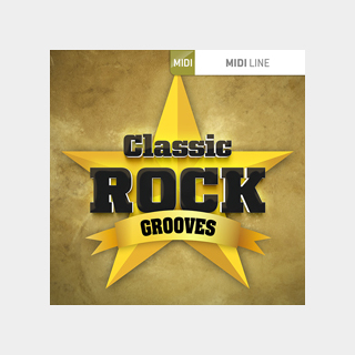 TOONTRACK DRUM MIDI - CLASSIC ROCK GROOVES
