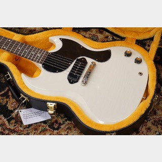 Gibson Custom ShopPSL Murphy Lab 1963 SG Junior "Ultra Light Aged" with Lightning Bar "Polaris White" #4010303 [3.22kg