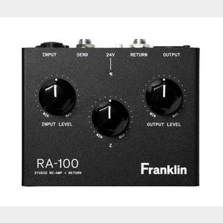 Franklin Audioより、リアンプリファー／DI／プリアンプ機能を兼ね備え