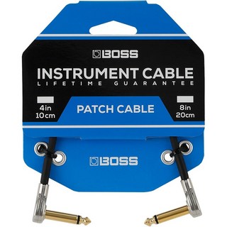 BOSS Patch Cable 10cm BPC-4-3 (3本パック)[L型-L型/パッチケーブル]