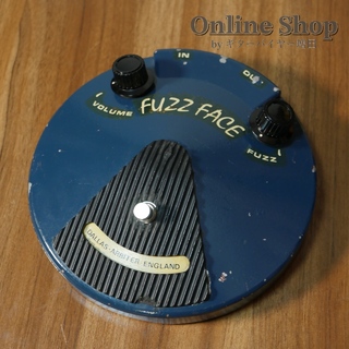 dallas arbiter VINTAGE 1970s Fuzz Face Navy "BC108"