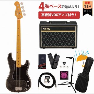 Fender J Precision Bass Maple FB Black Gold VOXアンプ付属エレキベース初心者セットR【WEBSHOP】