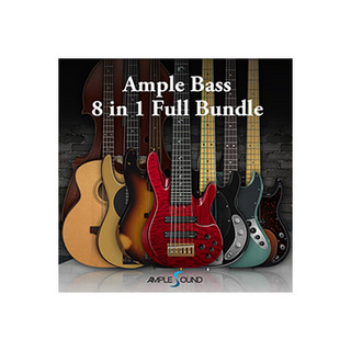 AMPLE SOUND AMPLE BASS 8 IN 1 FULL BUNDLE [メール納品 代引き不可]