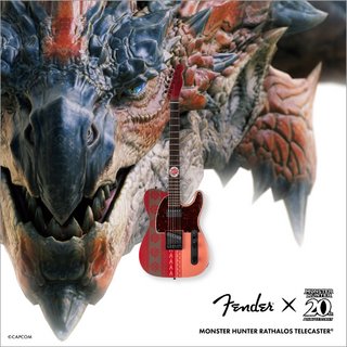 Fender Monster Hunter Rathalos Telecaster Rosewood Fingerboard Rathalos Red フェンダー【池袋店】