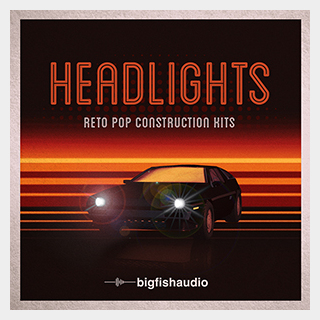 bigfishaudioHEADLIGHTS - RETRO POP CONSTRUCTION KITS