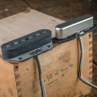 Monty's Guitars Full Monty Telecaster Raw Nickel Pickups Set
