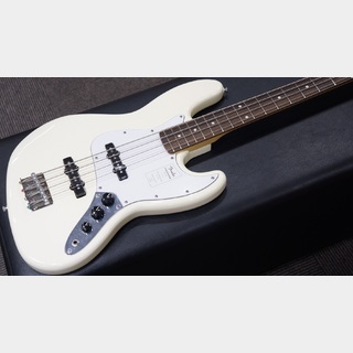 Fender Standard Jazz Bass Laurel Fingerboard White Pickguard / Olympic White【4.08kg】