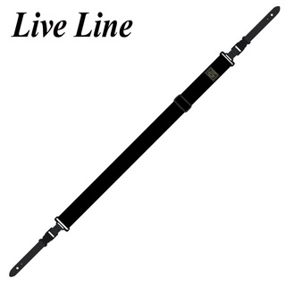 LIVE LINE LSR28 Clip System AC Strap -Black- │ ギターストラップ