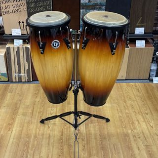 LP LPA646 LP Aspire 10 inch & 11 inch Wood Conga Set with Stand 【現物画像】