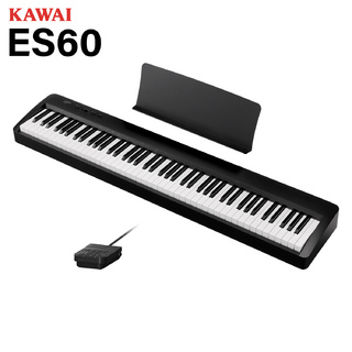 KAWAI ES60B ブラック 電子ピアノ 88鍵盤