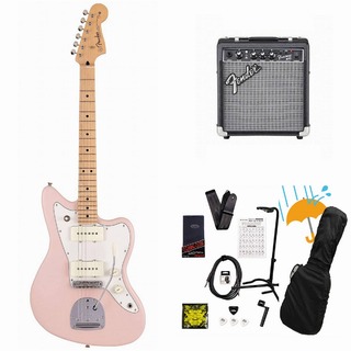 Fender Made in Japan Junior Collection Jazzmaster Maple FB Satin Shell Pink Fender 10Wアンプ付属エレキギタ