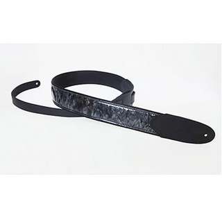 Henry Heller HMOD2-02 Henry Heller 2" black mother of pearl guitar strap ギター/ベース ストラップ【池袋店】