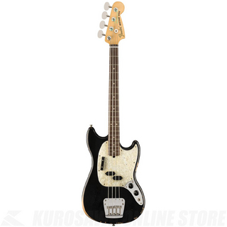 Fender JMJ Road Worn Mustang Bass Black 【送料無料】【アクセサリープレゼント!】