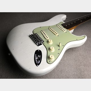 Fender Custom Shop【3.47kg!!】1963 Stratocaster Journeyman Relic Closet Classic Hardware -Aged Olympic White-