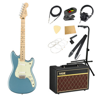 Fenderフェンダー Player Duo Sonic MN TPL エレキギター VOXアンプ付き 入門11点 初心者セット