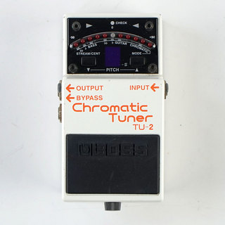 BOSS 【中古】 クロマチックチューナー エフェクター BOSS TU-2 Chromatic Tuner ペダルチューナー