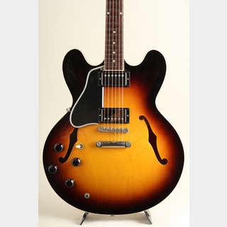 Gibson MemphisES-335 Dot Plain Left Hand Vintage Sunburst 2012