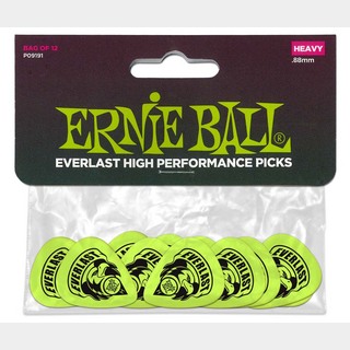 ERNIE BALL Everlast Guitar Picks Heavy 12枚入りパック ＃9191 ギターピック アーニーボール 【WEBSHOP】