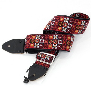 SouldierAce Replica straps Woodstock/Red ギターストラップ
