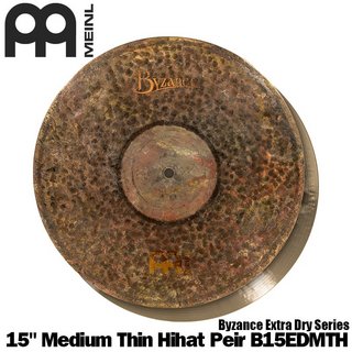 Meinl １５”ハイハットシンバル B15EDMTH / 15" Medium Thin Hihat
