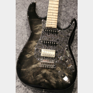 Kino frawdit 22F SSH Ash/Flame Tochi Top/Evertone PU Trans Black Burst/Silver Lace Flower PG 