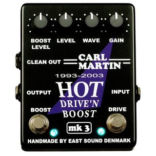 CARL MARTIN Hot Drive'n Boost Mk3 オーバードライブ ブースター エフェクター