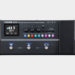 BOSS、ベース用マルチ・エフェクター「GX-1B」を発表。高品位な