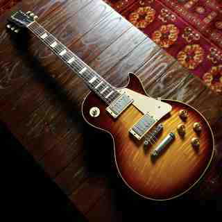 Gibson Custom ShopHistoric 1959 Les Paul Standard Reissue FT-1 HRM /  Hard Rock Maple 1 Piece Top Faded Tobacco 2004