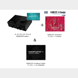 NATIVE INSTRUMENTS KOMPLETE Audio 1+KOMPLETE14 Collector's Edition 特別バンドル