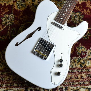 Fender Made in Japan Limited Kusumi Color Telecaster Thinline Rosewood Fingerboard Kusumi White