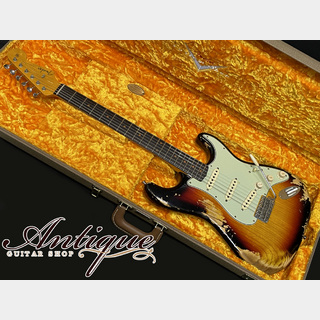 Fender Custom Shop1962 Stratocaster 3T-Sunburst Heavy Relic /Ash Body w/HW-PU 3.41kg N-Mint"2018 NAMM Limited Edition"