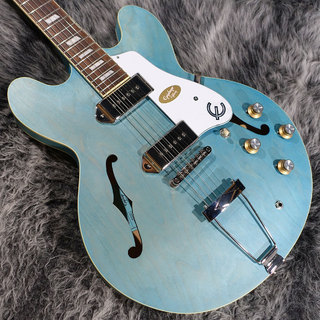 EpiphoneCasino Worn "Worn Blue Denim"