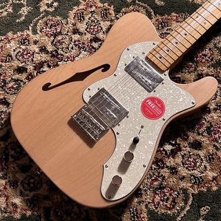 Squier by FenderClassic Vibe ’70s Telecaster Thinline Maple Fingerboard Natural【現物画像】