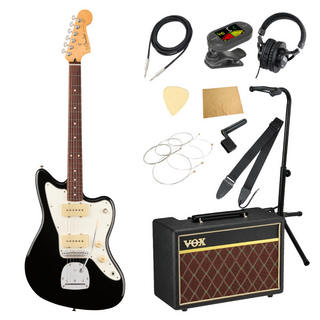 Fender フェンダー Player II Jazzmaster RW BLK エレキギター VOXアンプ付き 入門11点 初心者セット