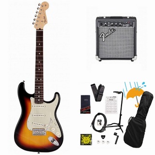 FenderMade in Japan Junior Collection Stratocaster Rosewood FB 3-Color Sunburst Fender 10Wアンプ付属エレキ