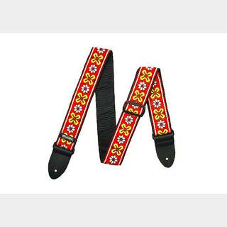 Jim Dunlop Jacquard Straps D67-03RD AVALON RED ストラップ【横浜店】