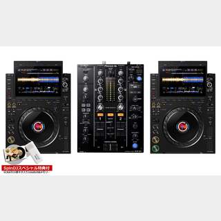 AlphaTheta CDJ-3000X＋DJM-450 SET【SCRATCH音ネタ入りUSBサービス】【渋谷店】