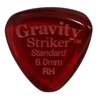 Gravity Guitar Picks GSRS6P-RH Striker Standard, Speed Bevels(RH) 6mm ギターピック