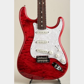 FenderMade in Japan Hybrid II 2024 Collection Stratocaster RW Quilt Red Beryl