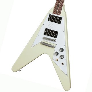 Gibson70s Flying V Classic White (CW)  ギブソン エレキギター フライングV【心斎橋店】