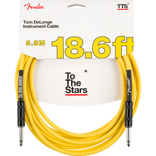 Fender Tom DeLonge 18.6' To The Stars Instrument Cable Graffiti Yellow シールド 18.6ft (約5.6m) トム・デロ