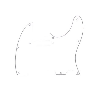 Fender フェンダー Multi-Ply Telecaster 8-Hole 3-Ply White ピックガード