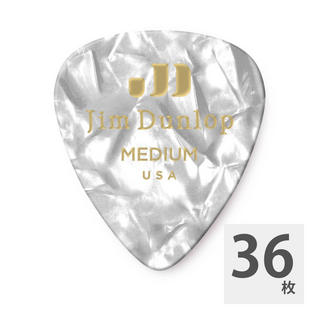 Jim DunlopGENUINE CELLULOID CLASSICS 483 04 MEDIUM ギターピック×36枚