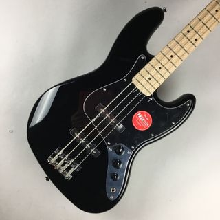Squier by FenderAffinity Jazz Bass Maple Fingerboard Black Pickguard / Black【下取りがお得！】