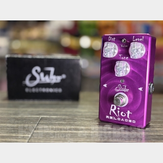 【中古品】Suhr Riot ギターエフェクター Suhr サー Riot Black Edition ディストーション ギター