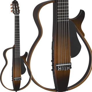 YAMAHASLG200N TBS (タバコブラウンサンバースト) サイレントギター ナイロン弦モデル ナット幅50mm