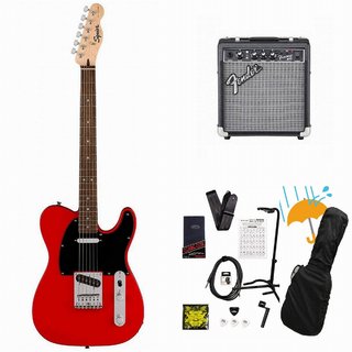 Squier by Fender Sonic Telecaster Laurel FB BK PG Torino Red Fender 10Wアンプ付属エレキギター初心者セットR【WEBSHOP】